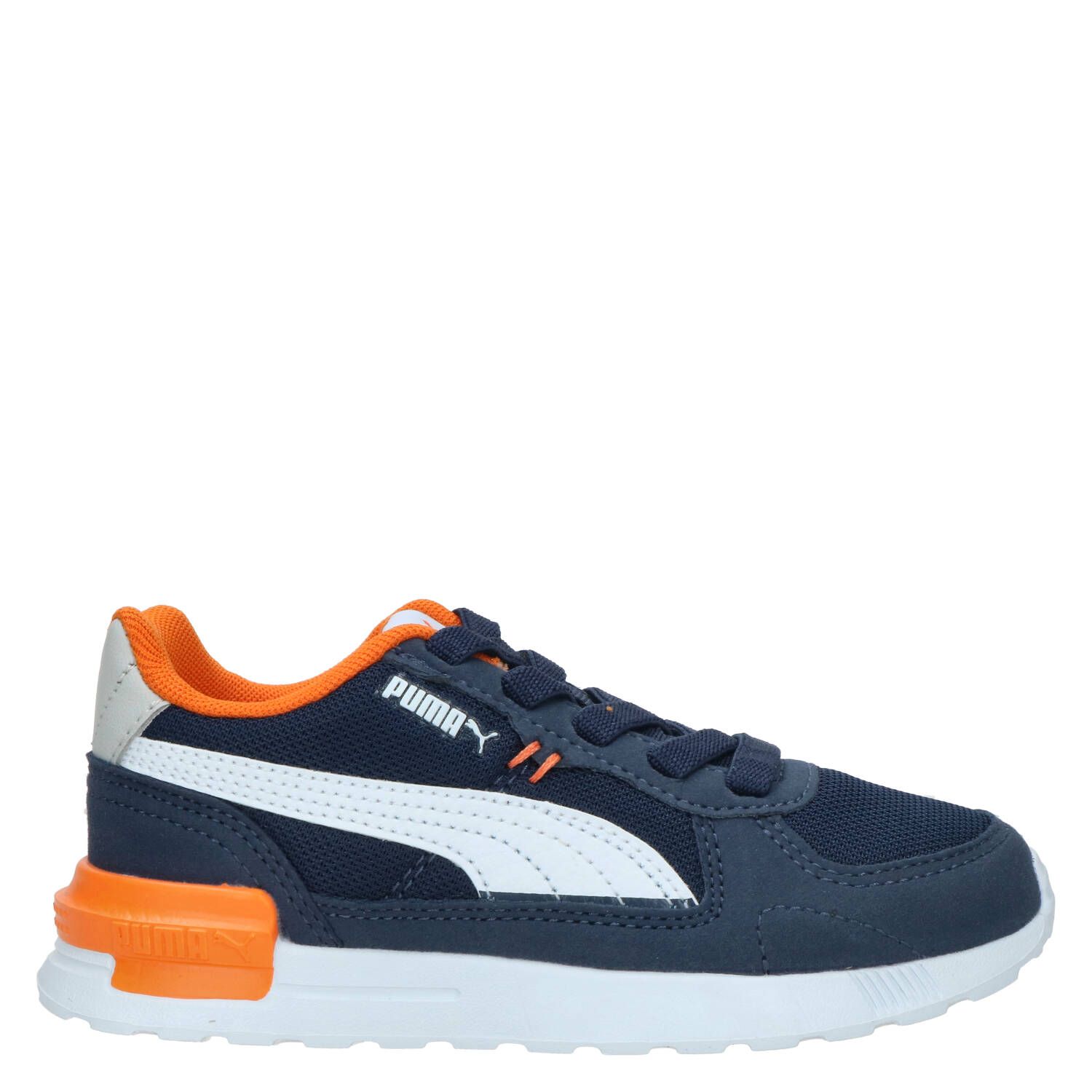 volwassen biografie proza Puma sneaker, Sneakers, Jongen, Maat 32, blauw/oranje – Kinderpodo.nl